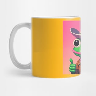 Cowboy Frog Mug